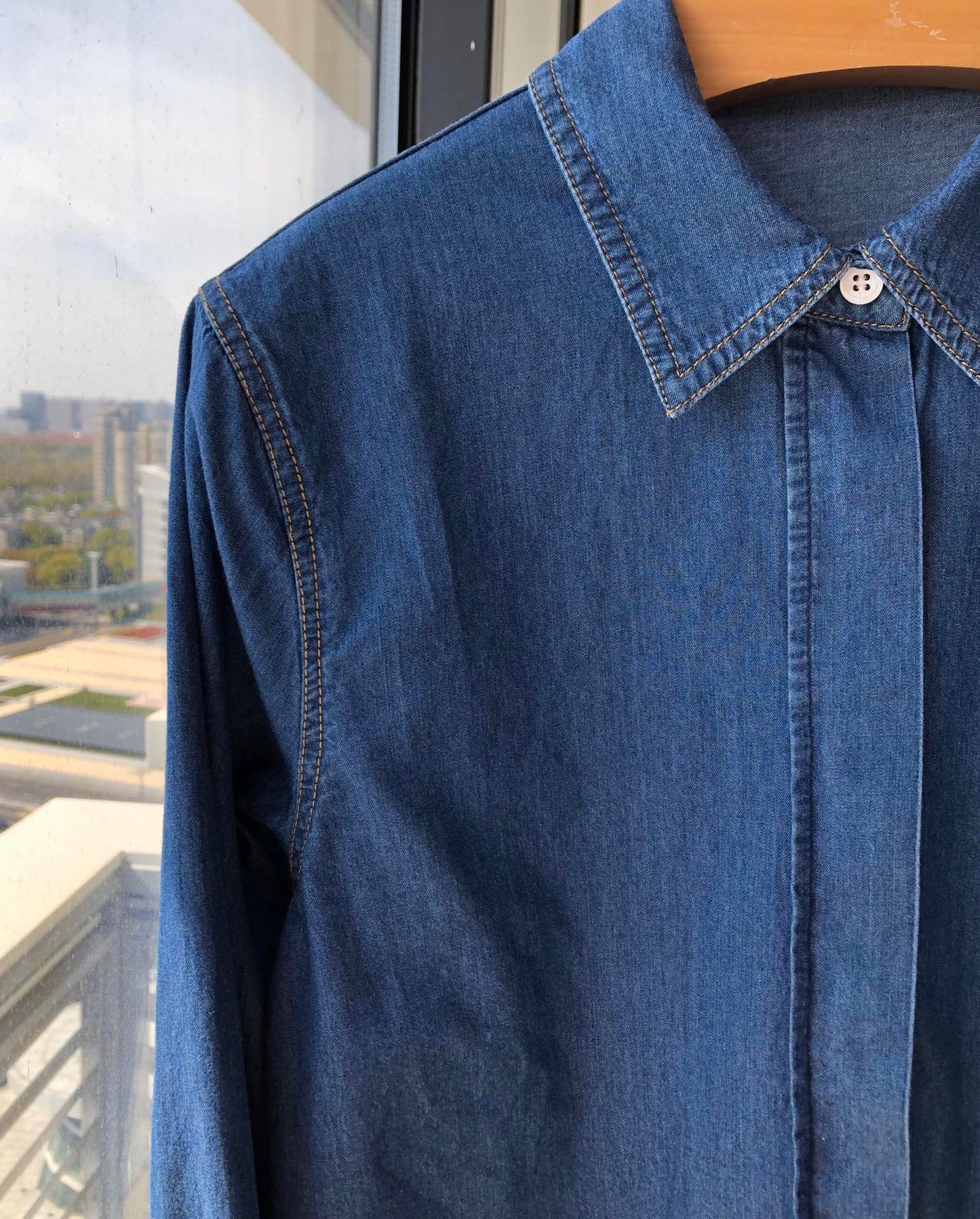 HERMES 25S DENIM SHIRT 201