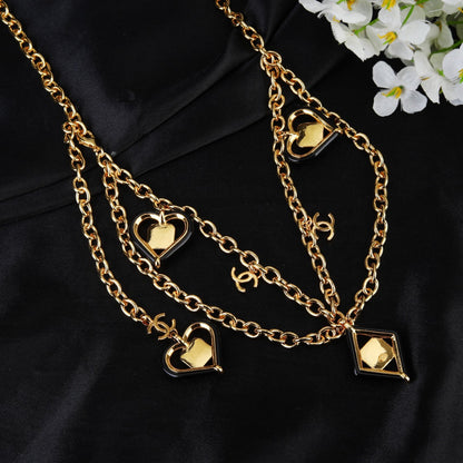 CHANEL 25S CHAIN BELT IN GOLD METALLIC STONE-EMBELLISHED 612631