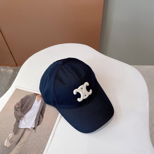 BASEBALL CAP IN DARK BLUE CANVAS