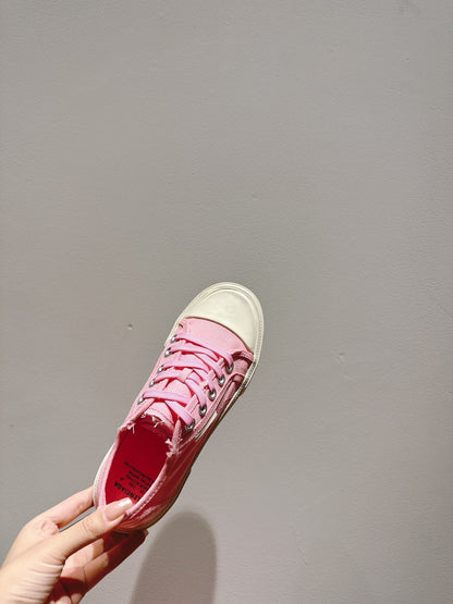BALENCIAGA 25S SNEAKER IN PINK CANVAS