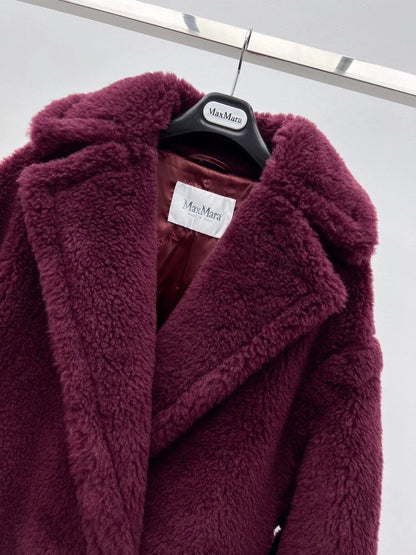 MAXMARA 25S LONG TEDDY COAT STYLE 257