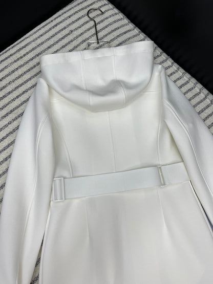 DIOR 25S LONG HOODED DRESS STYLE 067