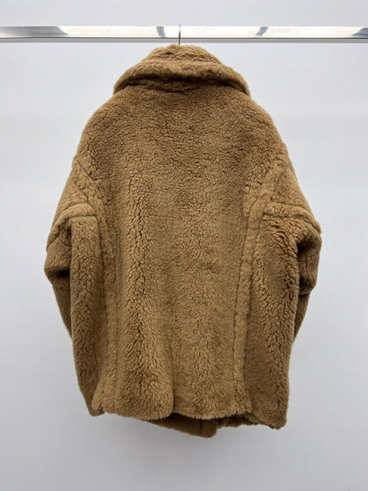 MAXMARA 25S CROPPED TEDDY JACKET STYLE 243