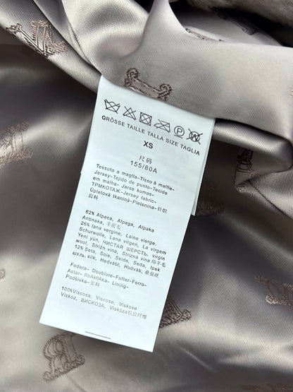 MAXMARA 25S CROPPED TEDDY JACKET STYLE 246