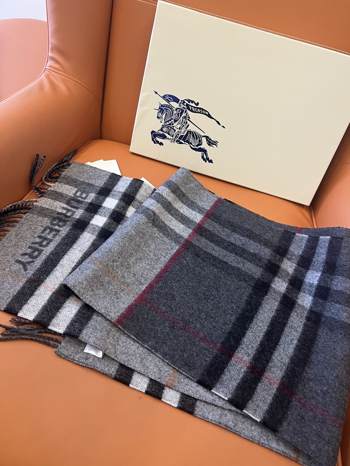 BBR SCARF 168 CM IN CASHMERE 489961