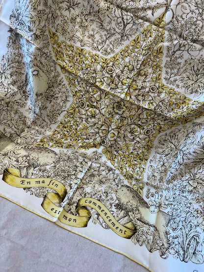 DIOR SCARF 90 CM IN SILK 627642