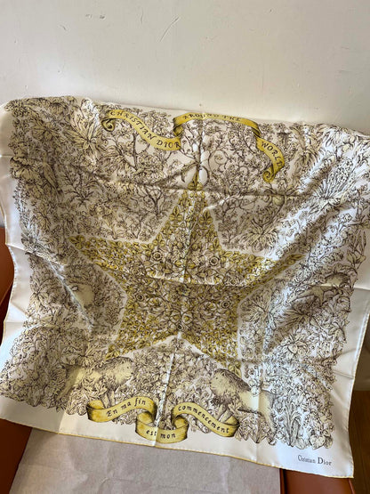 DIOR SCARF 90 CM IN SILK 627642