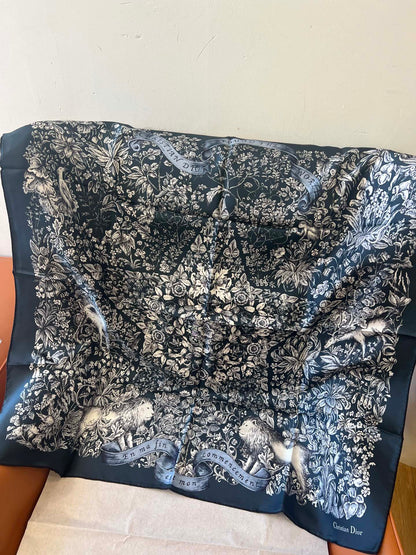 DIOR SCARF 90 IN SILK 627643