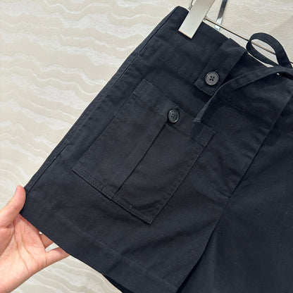 PRADA FASHION BLACK SHORTS 263935