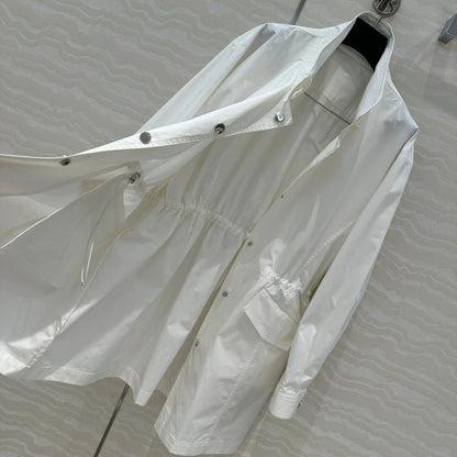 PRADA WINDBREAKER JACKET WITH TRIANGULAR POCKETS 276314