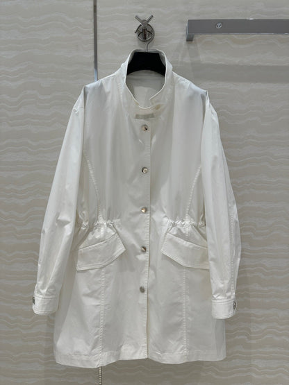 PRADA WINDBREAKER JACKET WITH TRIANGULAR POCKETS 276314