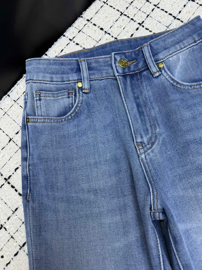 CHANEL 26S FLARED JEANS 763