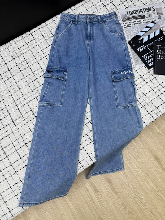 PRADA 26S CARGO JEANS 600