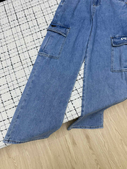 PRADA 26S CARGO JEANS 600