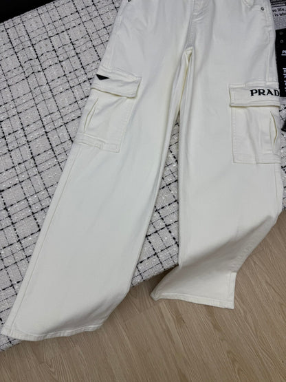 PRADA 26S CARGO JEANS 599