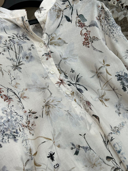 MILLEFIORI PRINT SHIRT 25S IN COTTON 266174