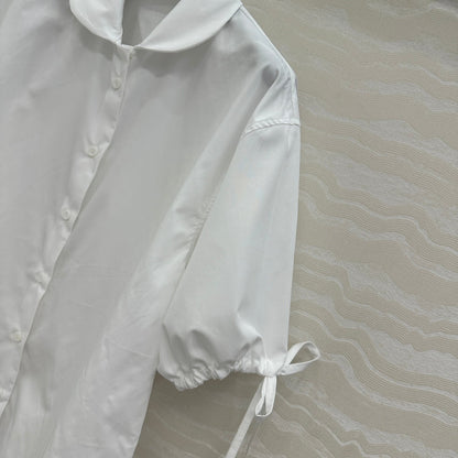 PRADA FASHION WHITE SHIRT 263951