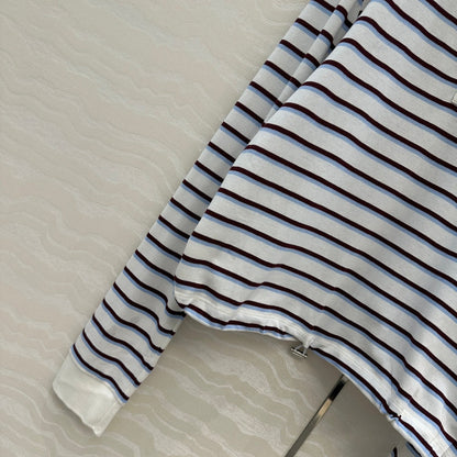 PRADA LONG-SLEEVE POLO SHIRT 270087