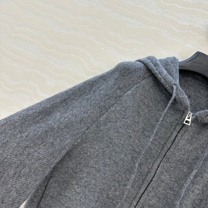 DIOR HOODED CARDIGAN 276287