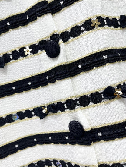CHANEL 25S SHORT-SLEEVE CARDIGAN STYLE 106