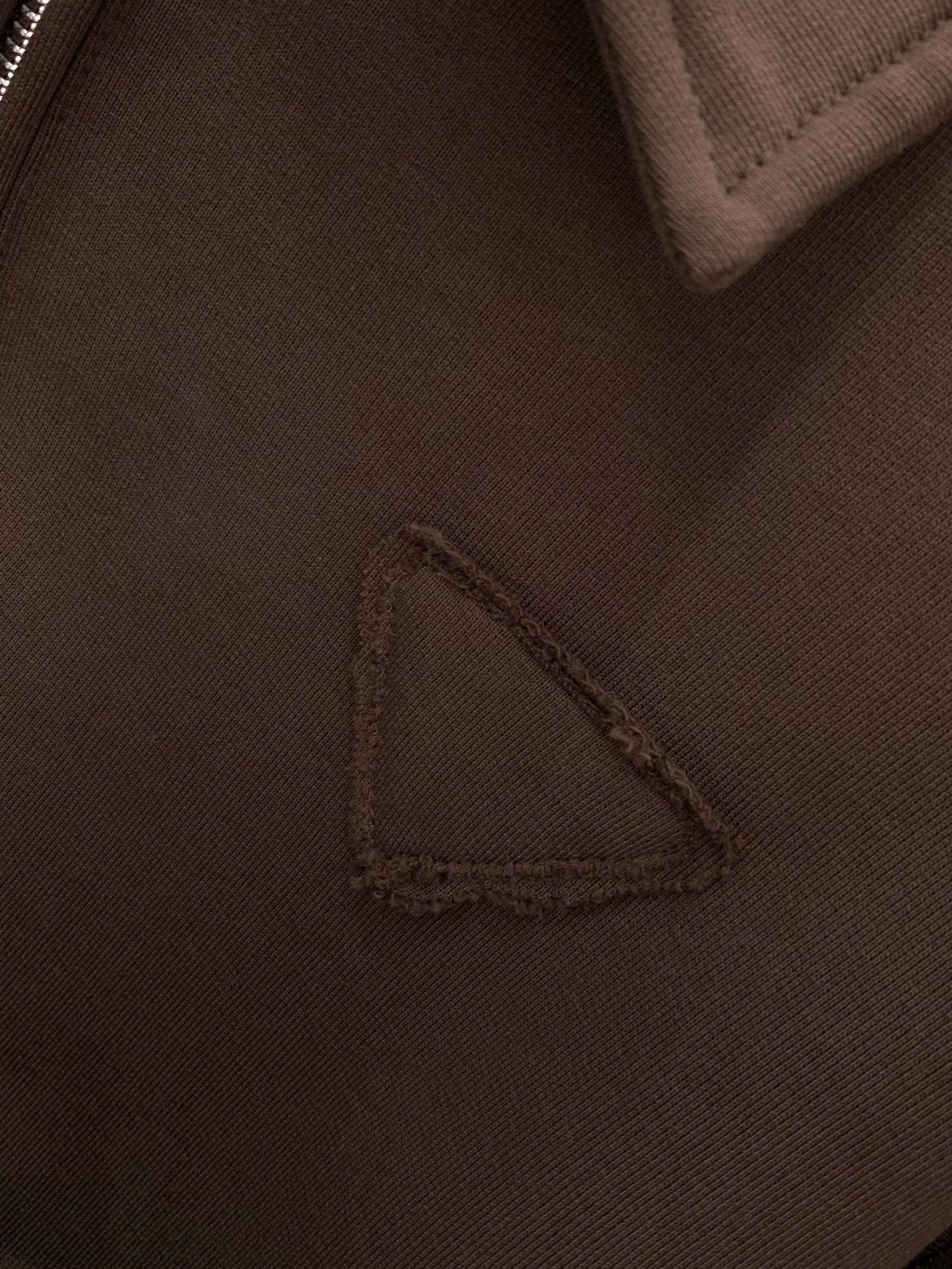 PRADA FLEECE JACKET WITH LAPEL STYLE 21