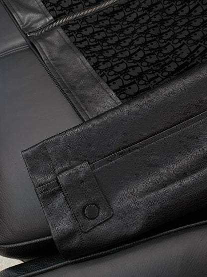 DIOR 25S LEATHER JACKET STYLE 020