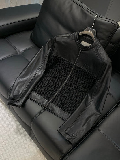 DIOR 25S LEATHER JACKET STYLE 020