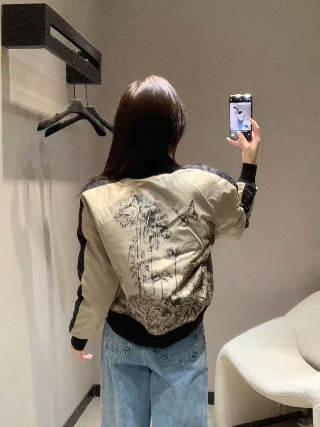 DIOR 25S LONG-SLEEVE COAT STYLE 001