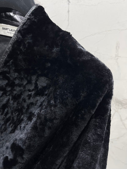 YSL 25S SHEARLING COAT STYLE 230