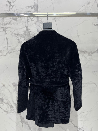 YSL 25S SHEARLING COAT STYLE 230