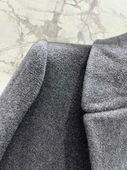 YSL 25S LONG CASHMERE COAT STYLE 32