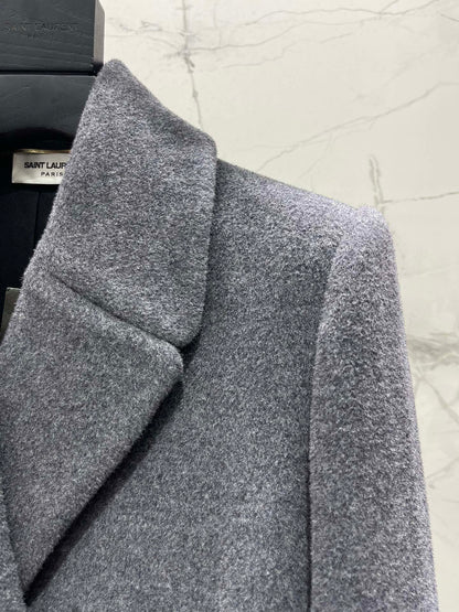 YSL 25S LONG CASHMERE COAT STYLE 32