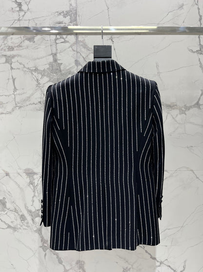 YSL 25S EMBELLISHED SUIT SET STYLE 213