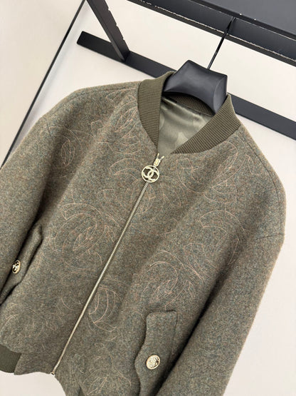 CHANEL 25S BOMBER JACKET 424