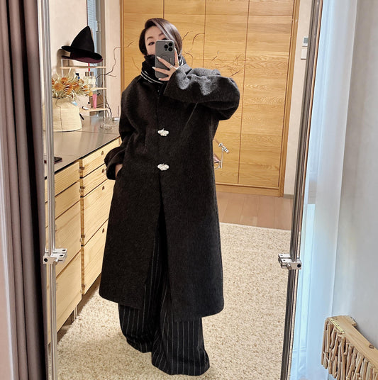 PRADA 25S LONG WOOL COAT 481