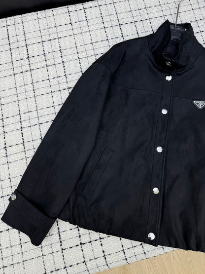 PRADA 25S STAND-COLLAR JACKET 369