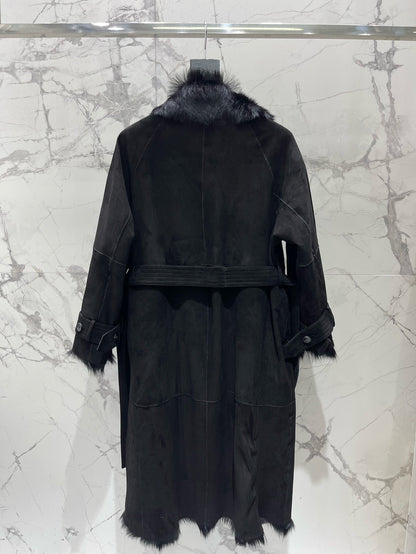 YSL 25S BELTED COAT STYLE 12