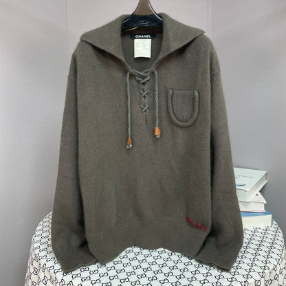 CHANEL 25S COLLARED SWEATER 595
