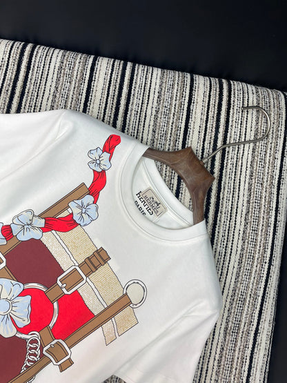 HERMES 25S CREW NECK T-SHIRT 459