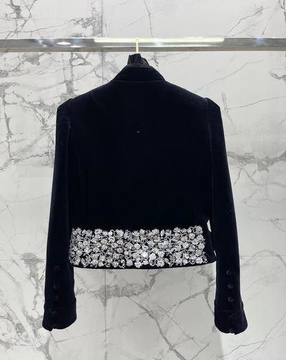 CHANEL 26S VELVET JACKET 727