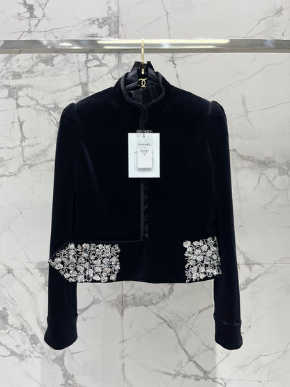 CHANEL 26S VELVET JACKET 727