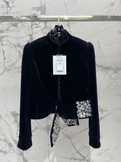 CHANEL 26S VELVET JACKET 727