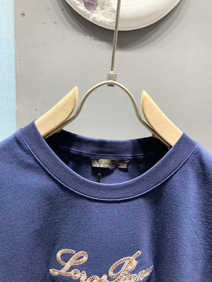 LORO PIANA 26S EMBROIDERED T-SHIRT 745