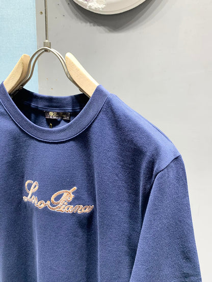 LORO PIANA 26S EMBROIDERED T-SHIRT 745