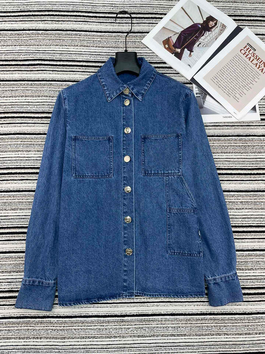 CHANEL 26S DENIM SHIRT 943