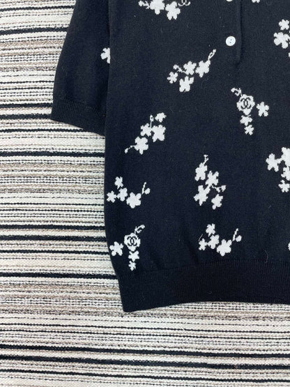 CHANEL 26S SHORT-SLEEVE KNIT TOP 951