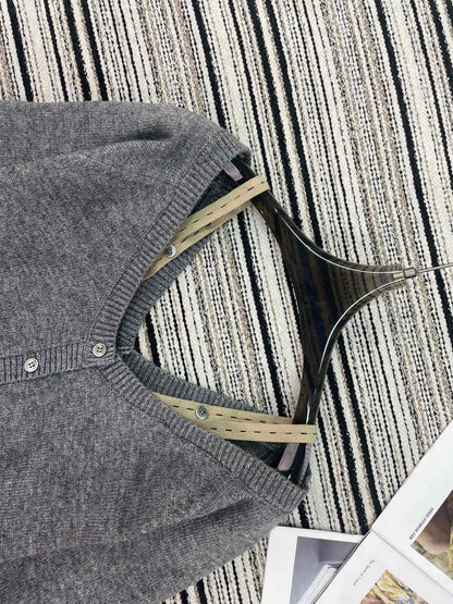 MIUMIU 26S KNIT SHORT SLEEVED T-SHIRT 943