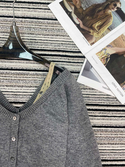 MIUMIU 26S KNIT SHORT SLEEVED T-SHIRT 943