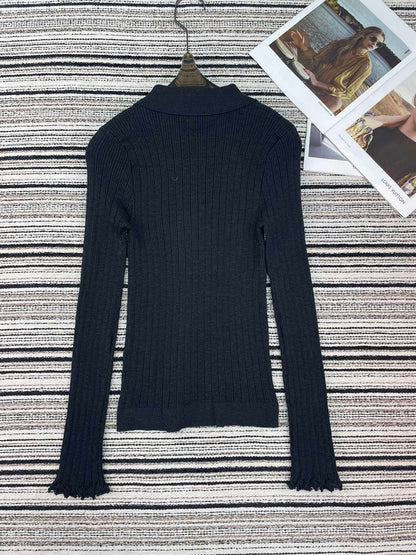 CHANEL 26S COLLARED SWEATER 899