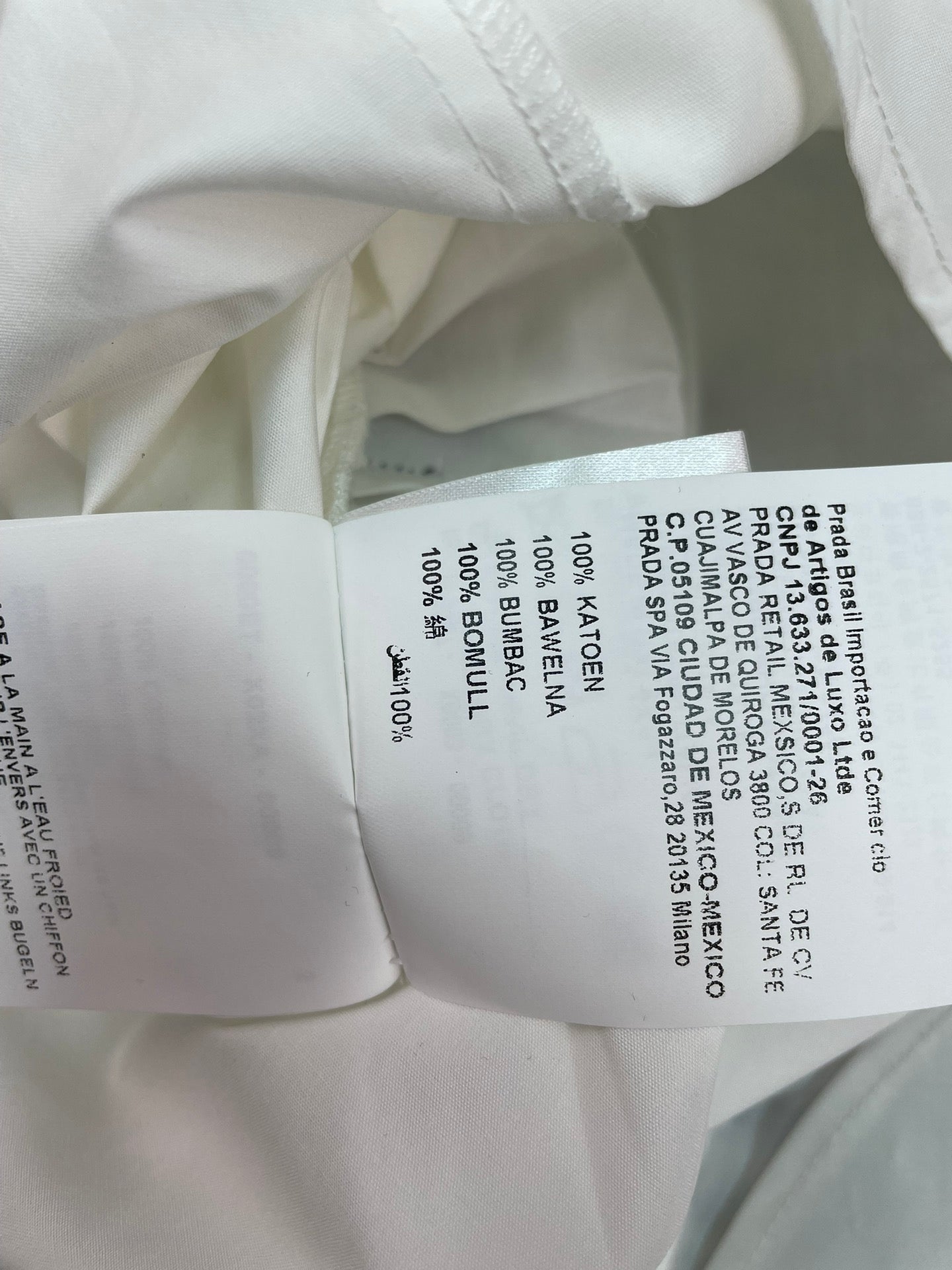 PRADA 26S SHIRT 703